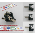 TURKEY/SCHUKO PLUG INSERT hollow without plastic injection 0.35mm thickness vde